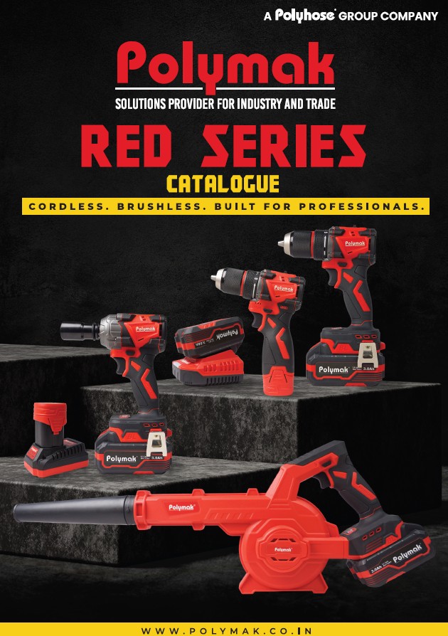 Polymak RED Series Cordless Catalogue 2025
